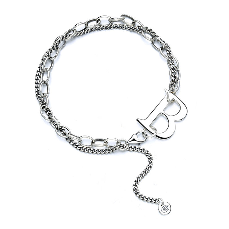 Fashion B Letter Jewelry: Trendy Accessory