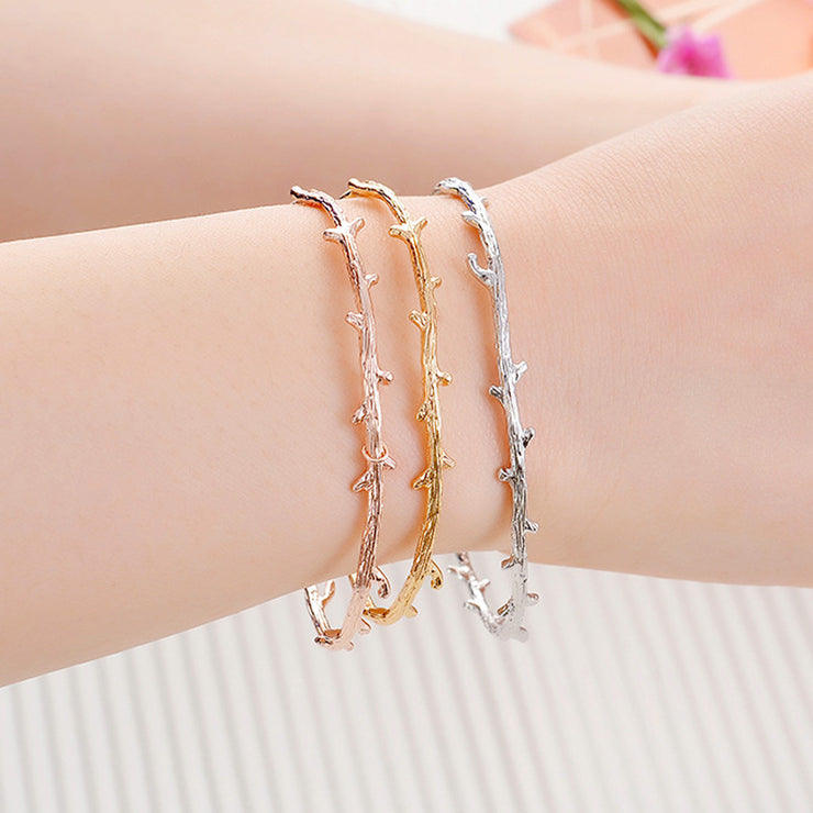 Trending Bracelet: Alloy Cast Branch Design