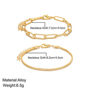 Fashion Forward: Gold and Silver Rhinestone Bracelet for Women