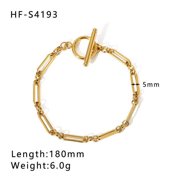 Fashion Must-Have: Shell OT Buckle Bracelet