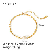 Fashion Must-Have: Shell OT Buckle Bracelet