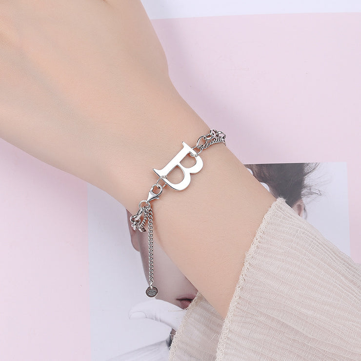 Fashion B Letter Jewelry: Trendy Accessory